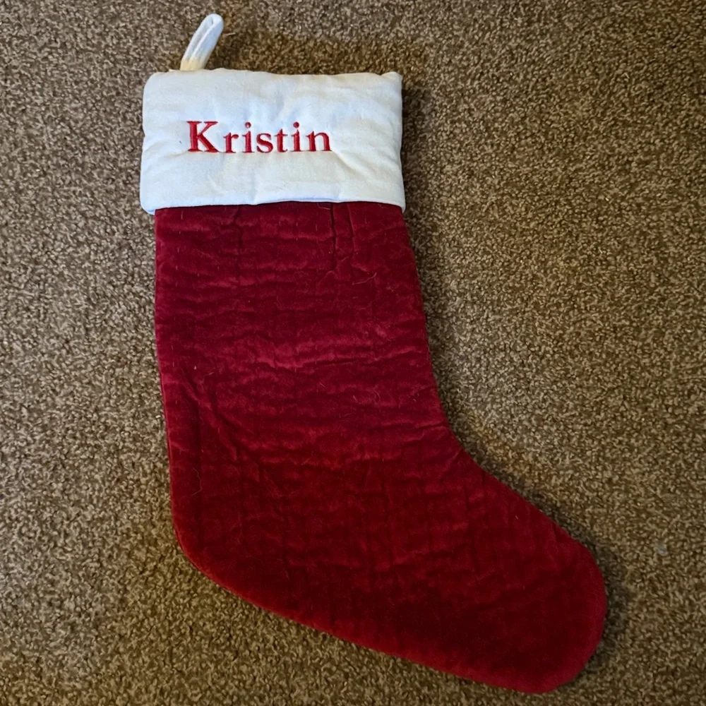 Pottery Barn Kristen Stocking